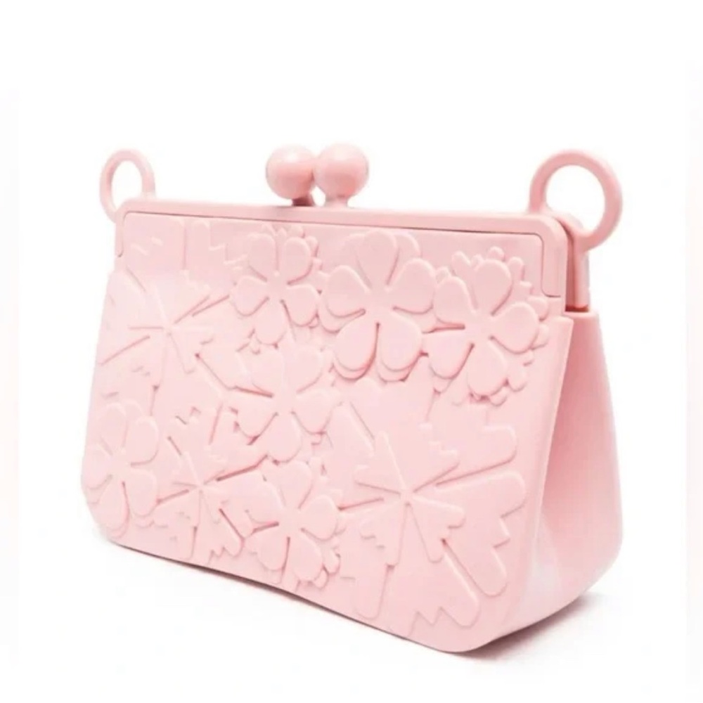 Viktor & Rolf x Melissa Bloom pink 3D patterned shoulder bag